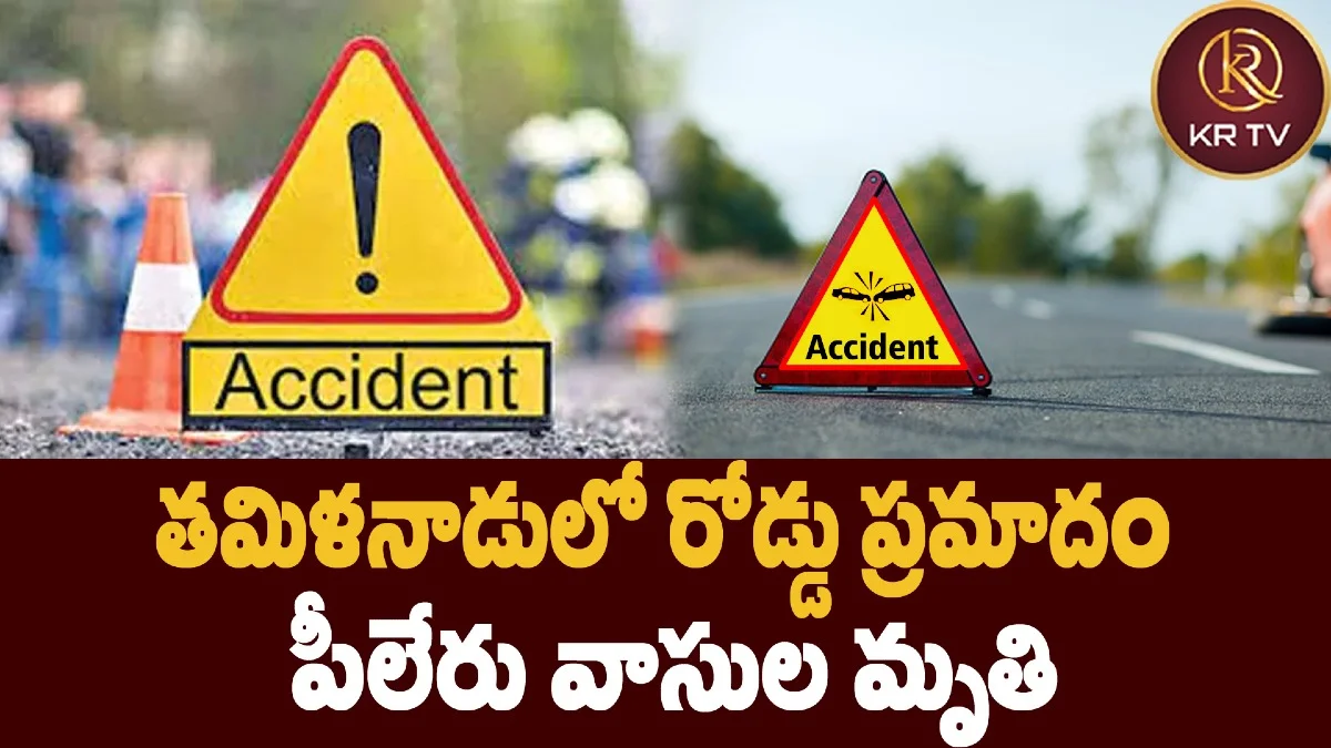 తమిళనాడులో రోడ్డు ప్రమాదం – పీలేరు వాసుల మృతి